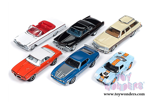 Auto World Premium - 2018 Release 4 Set A (1/64 scale diecast model car, Asstd.) AW64192/48A