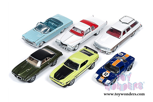 Auto World Premium - 2018 Release 4 Set B (1/64 scale diecast model car, Asstd.) AW64192/48B