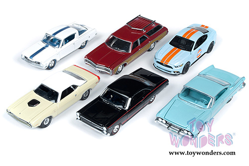 Auto World Premium - 2019 Release 3 Set A (1/64 scale diecast model car, Asstd.) AW64202/48A