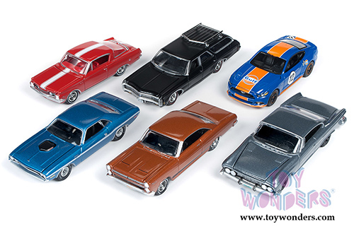 Auto World Premium - 2019 Release 3 Set B (1/64 scale diecast model car, Asstd.) AW64202/48B