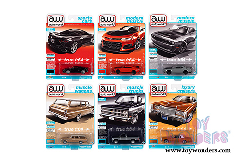 Auto World Premium - 2021 Release 2 Set A (1/64 scale diecast model car, Asstd.) AW64312/48A