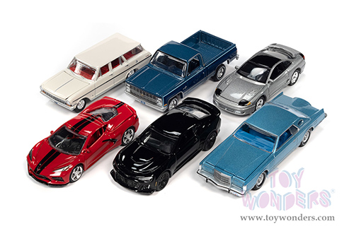 Auto World Premium - 2021 Release 4 Set A (1/64 scale diecast model car, Asstd.) AW64332/48A