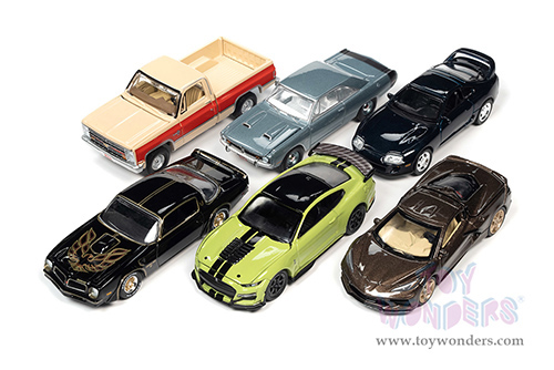 Auto World Premium - 2022 Release 2 Set A (1/64 scale diecast model car, Asstd.) AW64362/48A