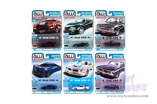 Auto World Premium - 2022 Release 2 Set B (1/64 scale diecast model car, Asstd.) AW64362/48B
