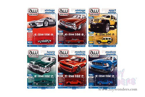 Auto World Premium - 2022 Release 3 Set A (1/64 scale diecast model car, Asstd.) AW64372/48A