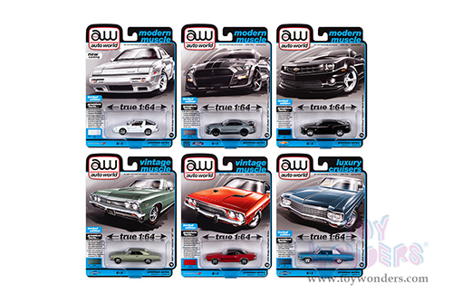 Auto World Premium - 2022 Release 4 Set B (1/64 scale diecast model car, Asstd.) AW64382/48B
