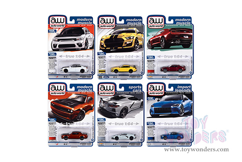Auto World Premium - 2023 Release 3 Set A (1/64 scale diecast model car, Asstd.) AW64412/48A