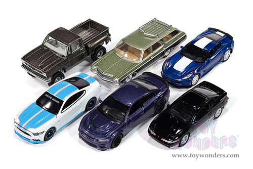 Auto World Premium - 2024 Release 3 Set B (1/64 scale diecast model car, Asstd.) AW64452/48B MAP: $8.99