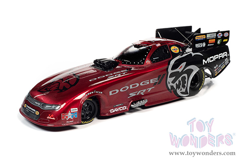Auto World - Dodge Charger SRT Hellcat - Matt Hagan NHRA&reg; Funny Car (2021, 1/24 scale diecast model car, Dark Red Metallic) AWN002