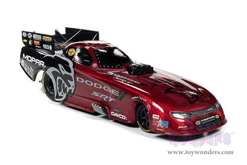 Auto World - Dodge Charger SRT Hellcat - Matt Hagan NHRA&reg; Funny Car (2021, 1/24 scale diecast model car, Dark Red Metallic) AWN002