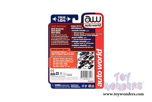 Auto World - Vintage Muscle Chevrolet&reg; Impala SS 409 Convertible (1962,1/64 scale diecast model car, Gloss Black) AWSP045/24B