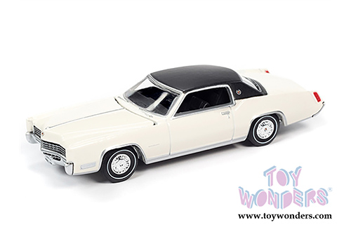 Auto World - Hemmings Classic Car | Cadillac&reg; Eldorado Hardtop (1967,1/64 scale diecast model car, Grecian White/Black) AWSP047/24A