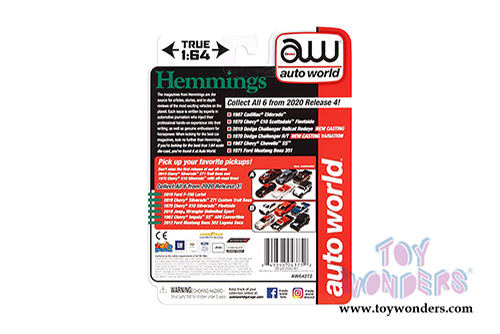 Auto World - Hemmings Motor News | Ford Mustang Boss 351 Hardtop (1971,1/64 scale diecast model car, Dark Green Metallic/Silver) AWSP052/24B