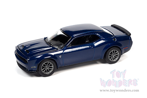 Auto World Premium - 2021 Release 3 | Dodge Challenger SRT Hellcat (2019, 1/64 scale diecast model car, Indigo Blue) AWSP076/24A