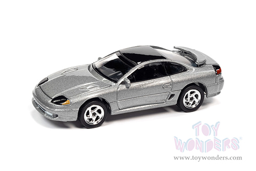 Auto World Premium - 2021 Release 4 | Dodge Stealth R/T "Modern Muscle" (1993, 1/64 scale diecast model car, Silver) AWSP082/24A