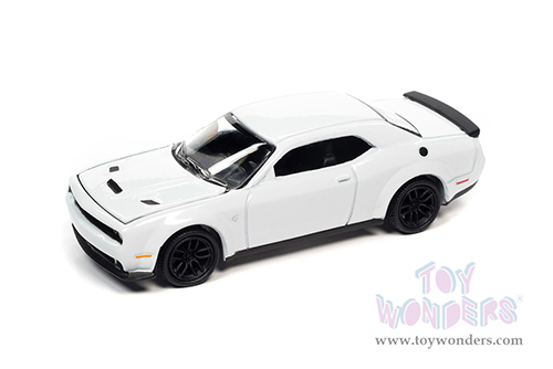Auto World Premium - 2021 Release 5 | Dodge Challenger Hellcat "Modern Muscle" (1985, 1/64 scale diecast model car, White Knuckle) AWSP088/24B