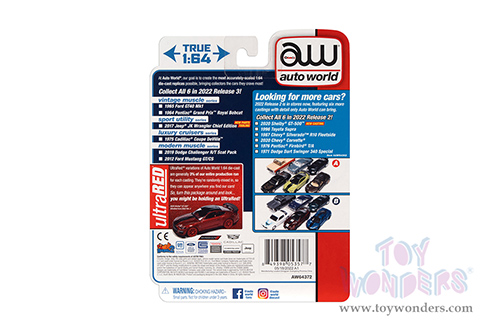 Auto World Premium - 2022 Release 3 | Pontiac&reg; Grand Prix&trade; Royal Bobcat "Vintage Muscle" (1964, 1/64 scale diecast model car, Sunfire Red Metallic) AWSP110/24A