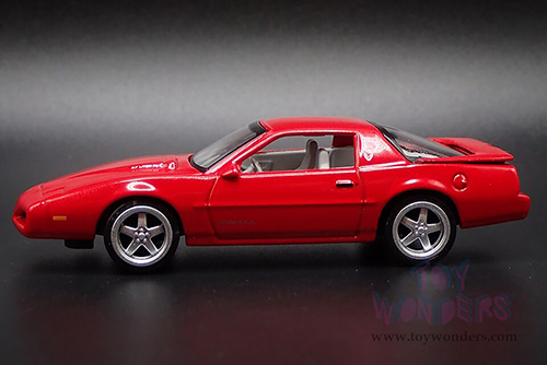 Auto World Deluxe - Pontiac® Firebird® Formula "Pony Power" (1991, 1/64 scale diecast model car, Bright Red) AWSP156/24