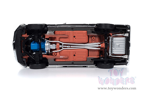 Auto World Silver Screen Machines | Ford Mustang John Wick (1969, 1/18 scale diecast model car, Hitman Gray/Black stripes) AWSS145 MAP: $99.99