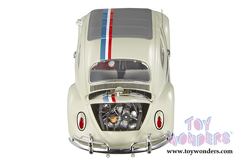 Mattel Hot Wheels Elite The Love Bug - Volkswagen Herbie #53 (1962, 1/18 scale diecast model car) BCJ94
