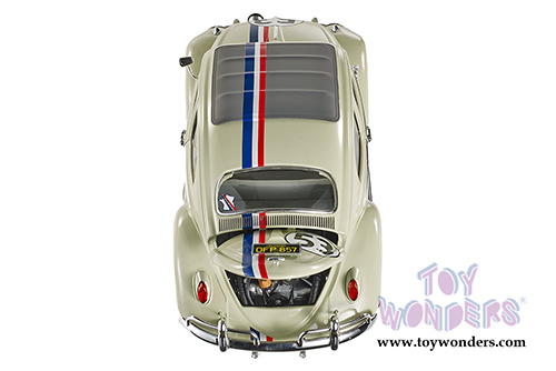 Mattel Hot Wheels Elite - Herbie Goes to Monte Carlo Volkswagen #53 (1962, 1/18 scale diecast model car) BLY22