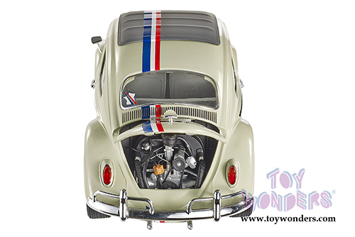 Mattel Hot Wheels Elite - Herbie Goes to Monte Carlo Volkswagen #53 (1962, 1/18 scale diecast model car) BLY22