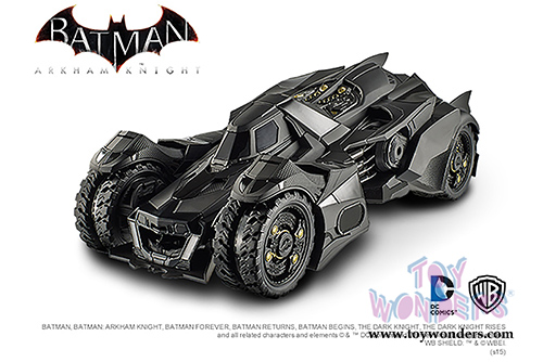 Mattel Hot Wheels Elite - Batman Arkham Knight Batmobile (1/18 scale diecast model car, Black) BLY23