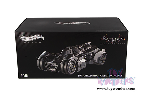 Mattel Hot Wheels Elite - Batman Arkham Knight Batmobile (1/18 scale diecast model car, Black) BLY23