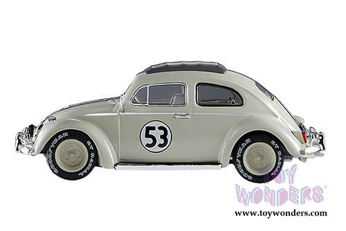 Mattel Hot Wheels Elite - Herbie Goes to Montecarlo Volkswagen #53 (1962, 1/43 scale diecast model car) BLY28