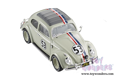 Mattel Hot Wheels Elite - Herbie Goes to Montecarlo Volkswagen #53 (1962, 1/43 scale diecast model car) BLY28