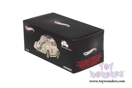 Mattel Hot Wheels Elite - Herbie Goes to Montecarlo Volkswagen #53 (1962, 1/43 scale diecast model car) BLY28