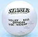 Volley Ball (White, Official Size & Weight) BV51B