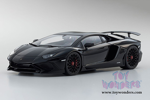 Kyosho Ousia - Lamborghini Aventador LP 750-4 Superveloce Hardtop (1/18 scale diecast model car, Black) C09521BK