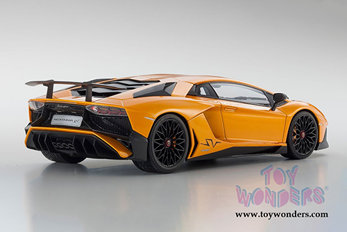 Kyosho Ousia - Lamborghini Aventador LP 750-4 Superveloce Hardtop (1/18 scale diecast model car, Orange) C09521P