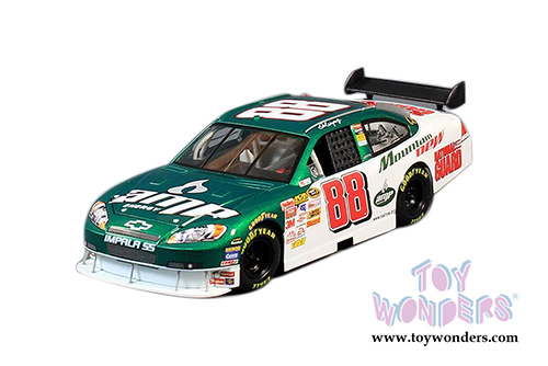 Action Racing Collectables - NASCAR Dale Earnhardt #88 AMP Energy/Mountain Dew Chevy Impala SS (2008, 1/24 scale diecast model car, White/Green) C3790
