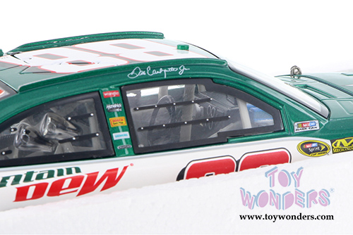 Action Racing Collectables - NASCAR Dale Earnhardt #88 AMP Energy/Mountain Dew Chevy Impala SS (2008, 1/24 scale diecast model car, White/Green) C3790