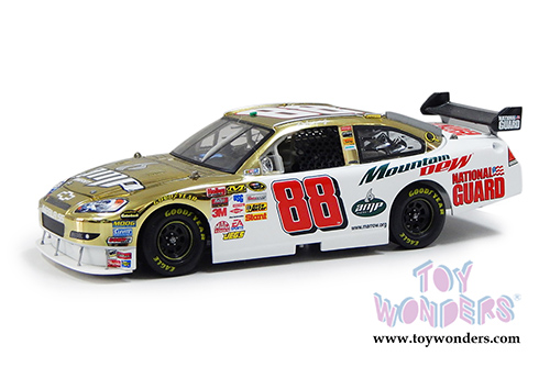 Action Racing Collectables - NASCAR Dale Earnhardt #88 AMP Energy/Mountain Dew Chevy Impala SS (2008, 1/24 scale diecast model car, Gold Chrome) C4489