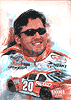 Show product details for Art print sign: Tony Stewart print CA290