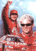 Show product details for Art print sign: Dale Earnhardt Jr. dual print CA357