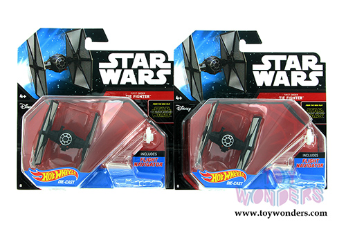 Mattel Hot Wheels - Star Wars Starship Assortment M (Sturdy plastic models, Asstd.) CGW52/999M