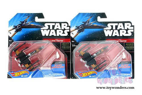 Mattel Hot Wheels - Star Wars Starship Assortment N (Sturdy plastic models, Asstd.) CGW52/999N