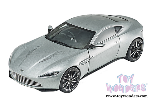 Mattel Hot Wheels Elite - Aston Martin DB10 James Bond 007 From "Spectre" Movie (1/18 scale diecast model car, Silver) CMC94/9764