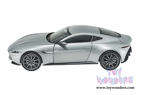 Mattel Hot Wheels Elite - Aston Martin DB10 James Bond 007 From "Spectre" Movie (1/18 scale diecast model car, Silver) CMC94/9764