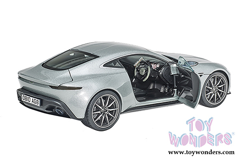 Mattel Hot Wheels Elite - Aston Martin DB10 James Bond 007 From "Spectre" Movie (1/18 scale diecast model car, Silver) CMC94/9764