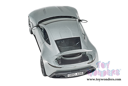 Mattel Hot Wheels Elite - Aston Martin DB10 James Bond 007 From "Spectre" Movie (1/18 scale diecast model car, Silver) CMC94/9764