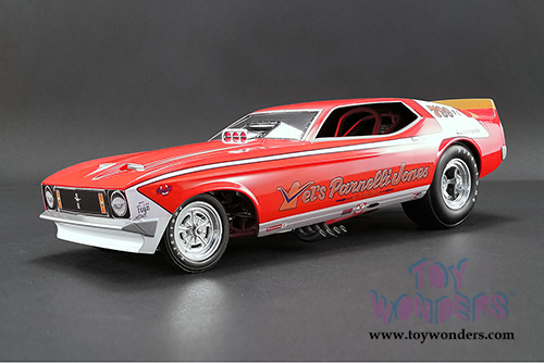 Acme - Vel's Parnelli Jones Ford Mustang #799 Funny Car (1/18 scale diecast model car, Red) CP7496/06