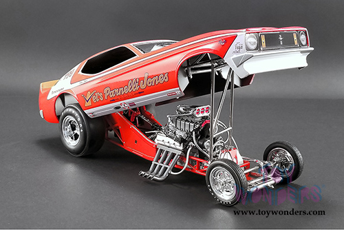 Acme - Vel's Parnelli Jones Ford Mustang #799 Funny Car (1/18 scale diecast model car, Red) CP7496/06