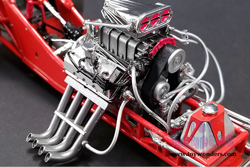 Acme - Vel's Parnelli Jones Ford Mustang #799 Funny Car (1/18 scale diecast model car, Red) CP7496/06