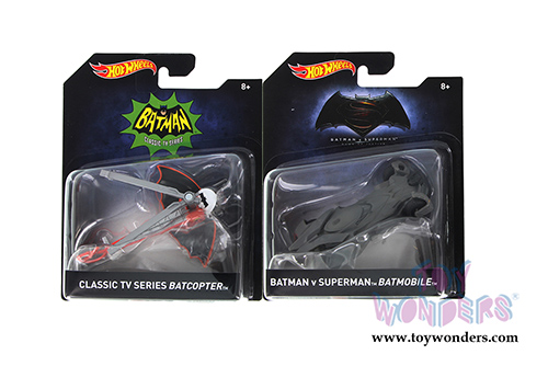 Mattel Hot Wheels - Batman Premium Assortment C (1/50 scale diecast model car, Asstd.) DKL20/999C