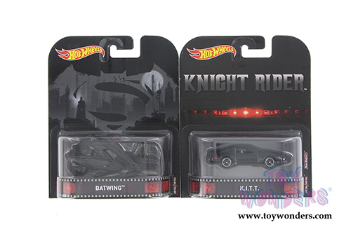 Mattel Hot Wheels - Retro Entertainment Mix 1 Assortment (1/64 scale diecast model car, Asstd.) DMC55/956A